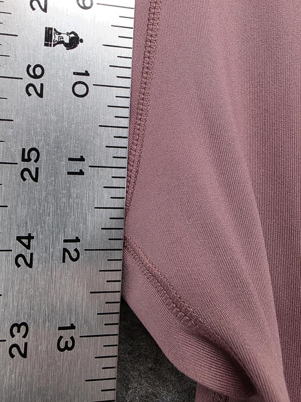 Nike Leggings Womens M Pink Ankle Dri-FIT Elastic Waist Stretch 27 Inseam - Picture 3 of 8